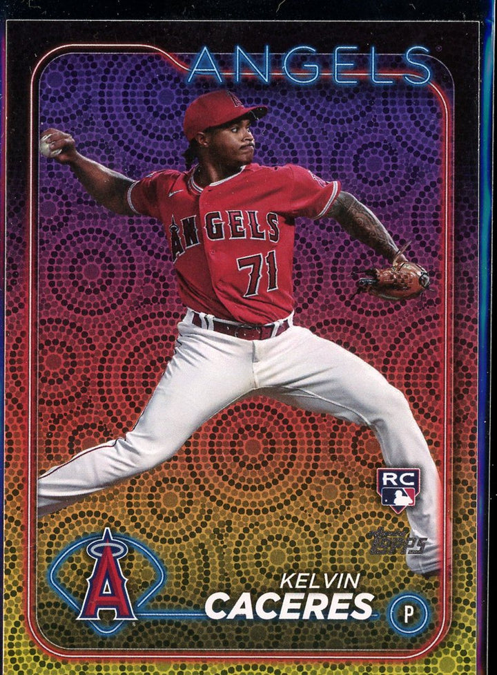 2024 Topps #680 Kelvin Caceres Holiday