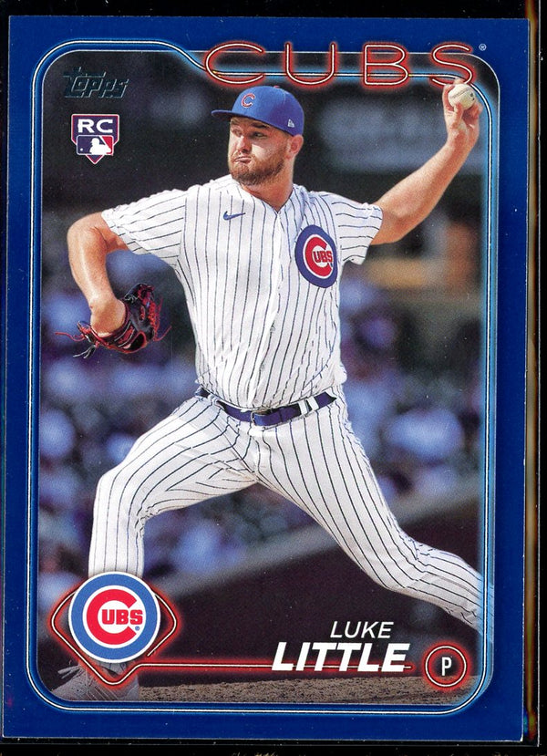 2024 Topps #546 Luke Little Royal Blue