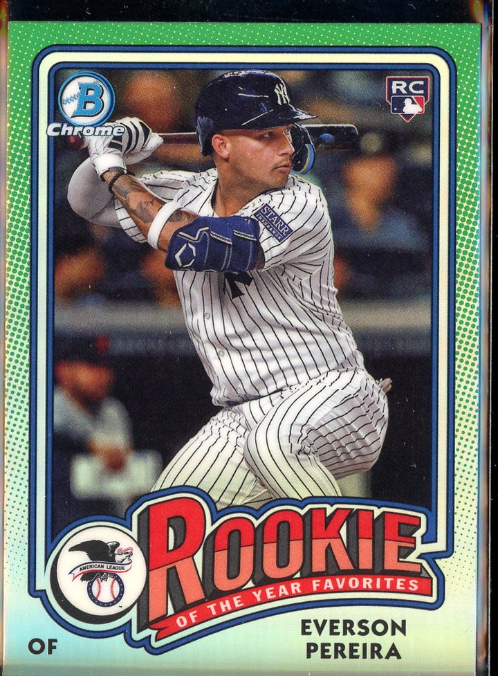 2024 Bowman #ROY-15 Everson Pereira Rookie of the Year Favorites