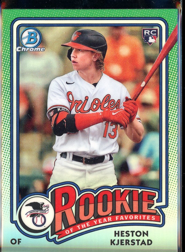 2024 Bowman #ROY-14 Heston Kjerstad Rookie of the Year Favorites