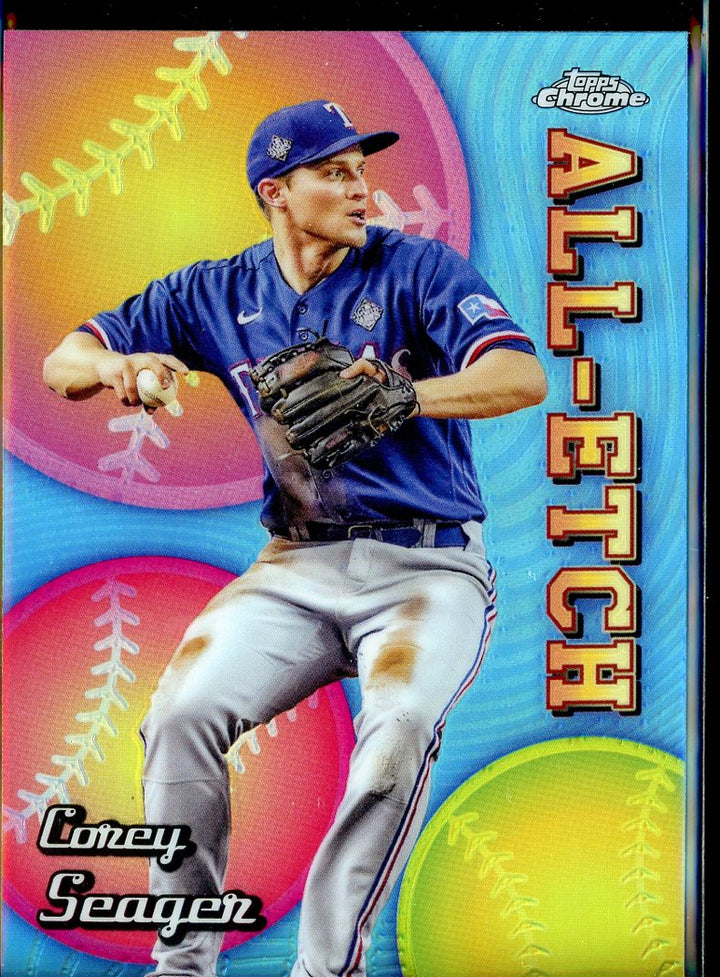 2024 Topps Chrome #CAE-9 Corey Seager Chrome All Etch