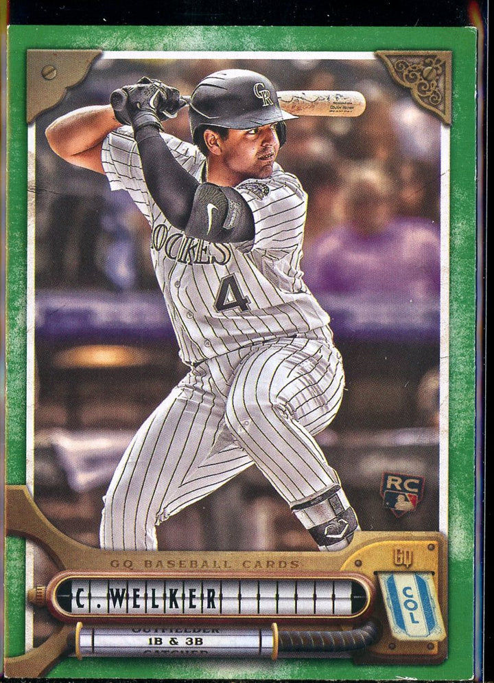 2022 Topps Gypsy Queen #258 Colton Welker Green