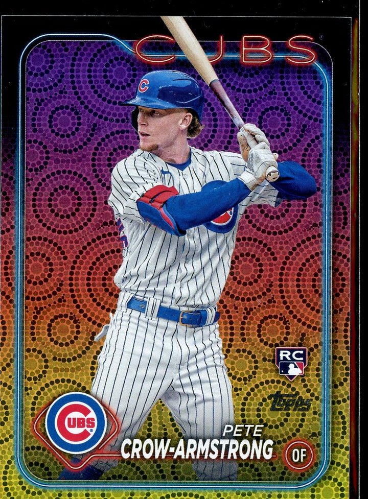 2024 Topps #407 Pete Crow-Armstrong Holiday