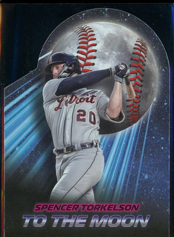 2024 Topps Big League #TM-40 Spencer Torkelson To the Moon Die Cuts