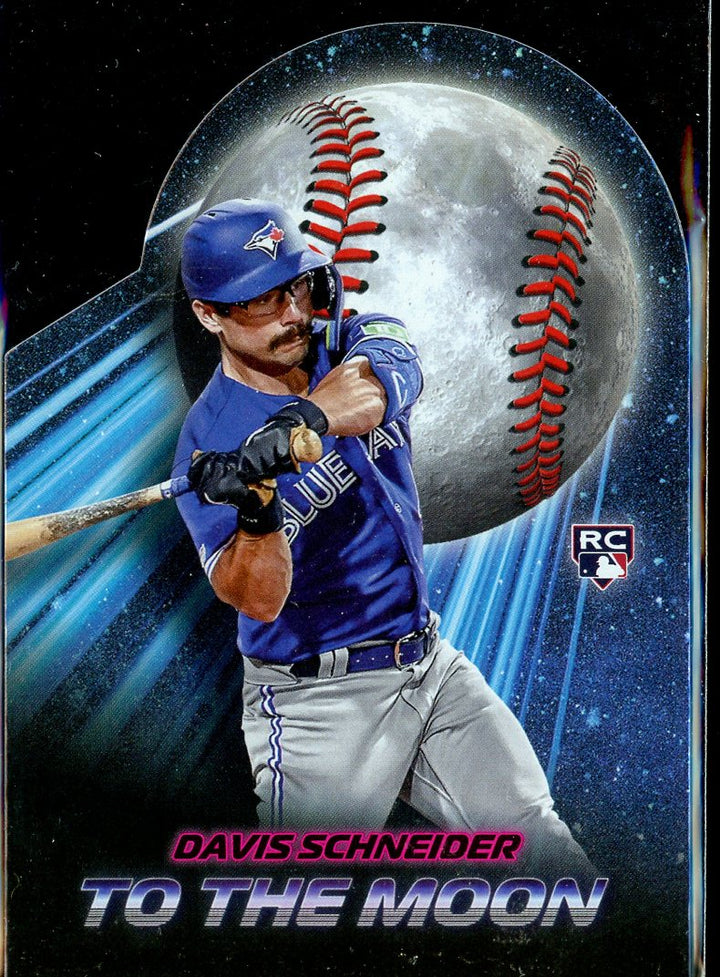 2024 Topps Big League #TM-38 Davis Schneider To the Moon Die Cuts