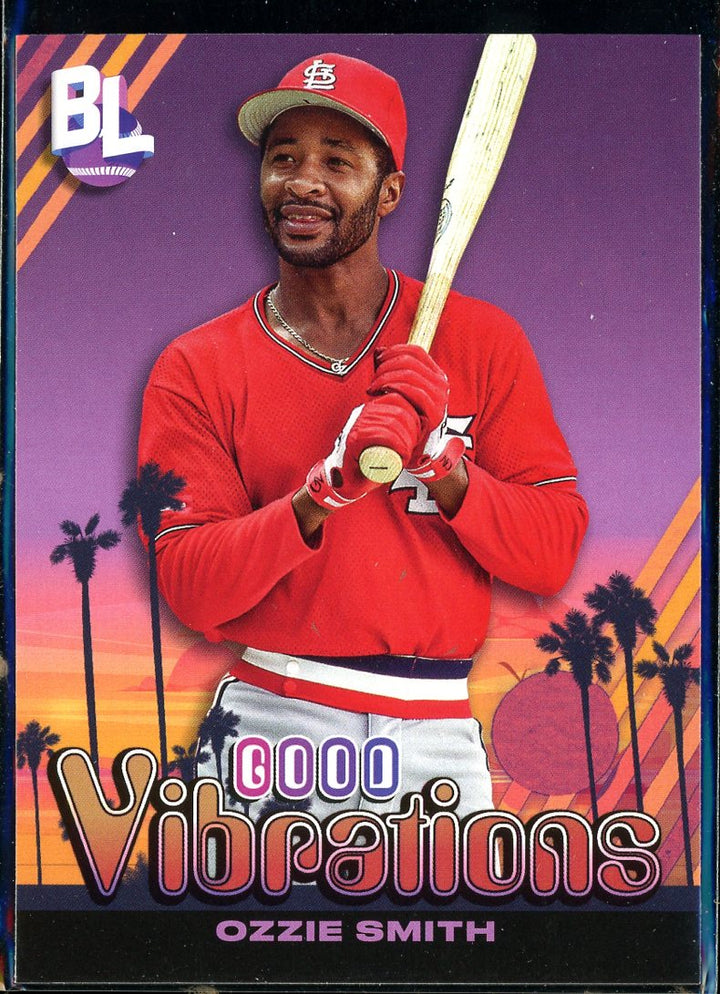 2024 Topps Big League #GV-12 Ozzie Smith Good Vibrations