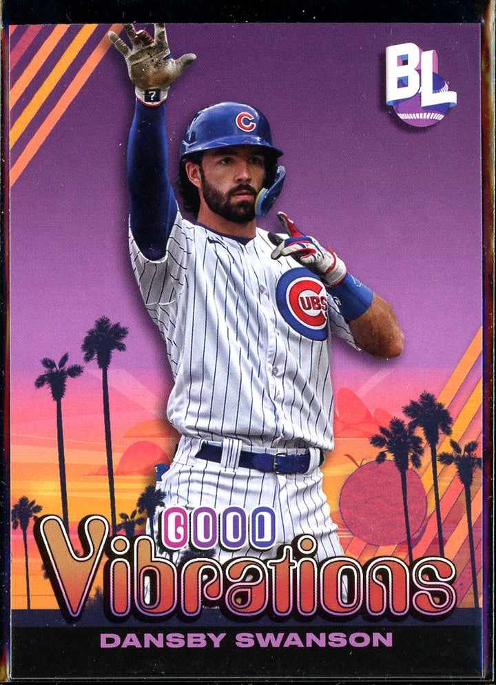 2024 Topps Big League #GV-37 Dansby Swanson Good Vibrations