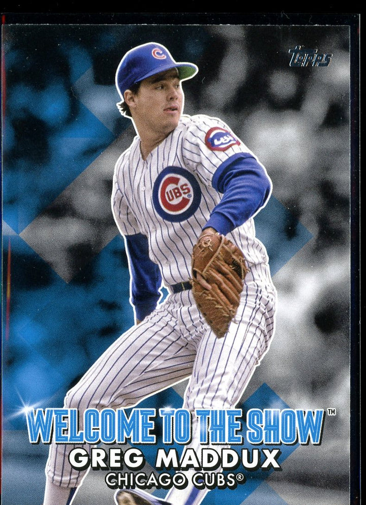 2022 Topps #WTTS-5 Greg Maddux Welcome to the Show