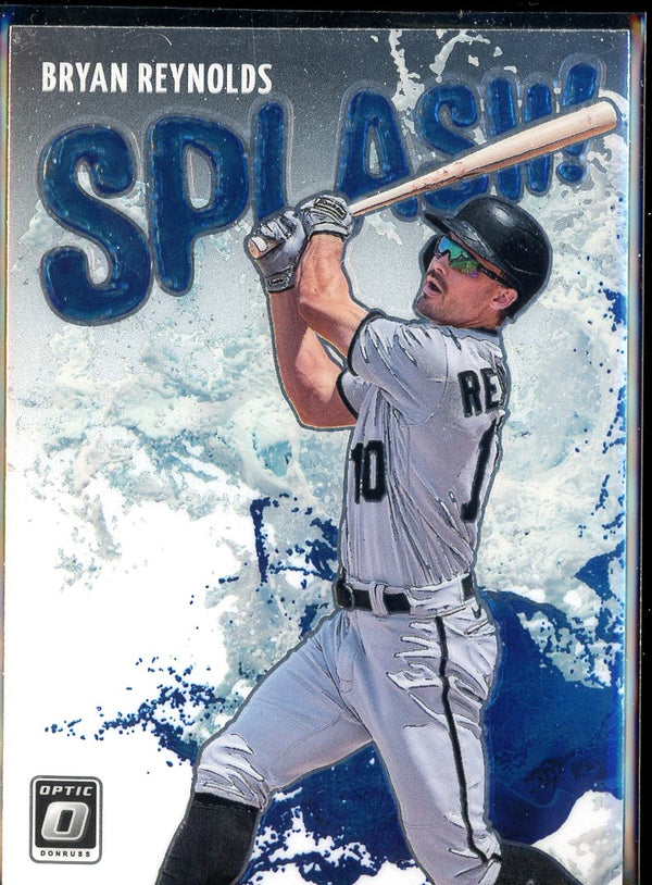 2022 Donruss Optic #SP-9 Bryan Reynolds Splash Holo Prizm