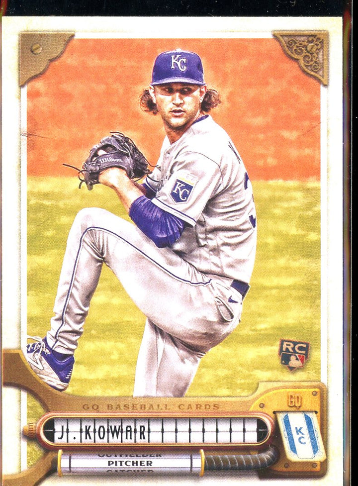 2022 Topps Gypsy Queen #104 Jackson Kowar Missing Nameplate