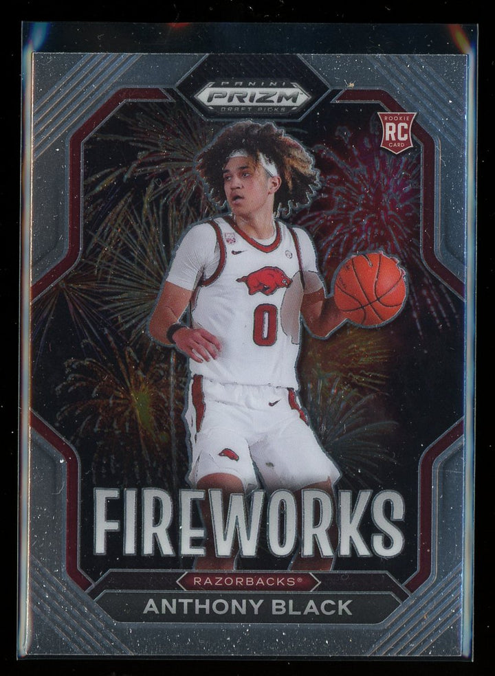 2023 Panini Prizm Draft Picks #10 Anthony Black Fireworks