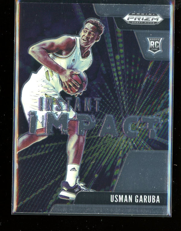 2021 Panini Prizm Draft Picks #14 Usman Garuba Instant Impact