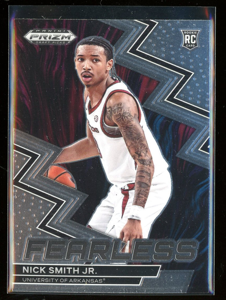 2023 Panini Prizm Draft Picks #4 Nick Smith Jr. Fearless