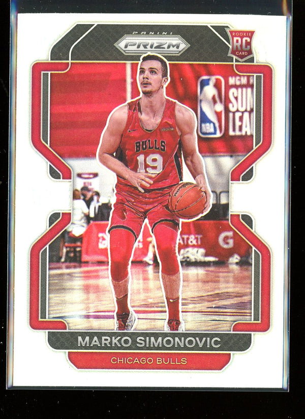 2021-22 Panini Prizm #166 Marko Simonovic