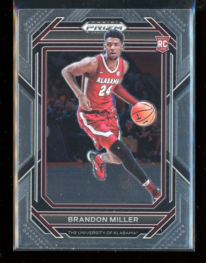 2023 Panini Prizm Draft Picks #63 Brandon Miller Silver