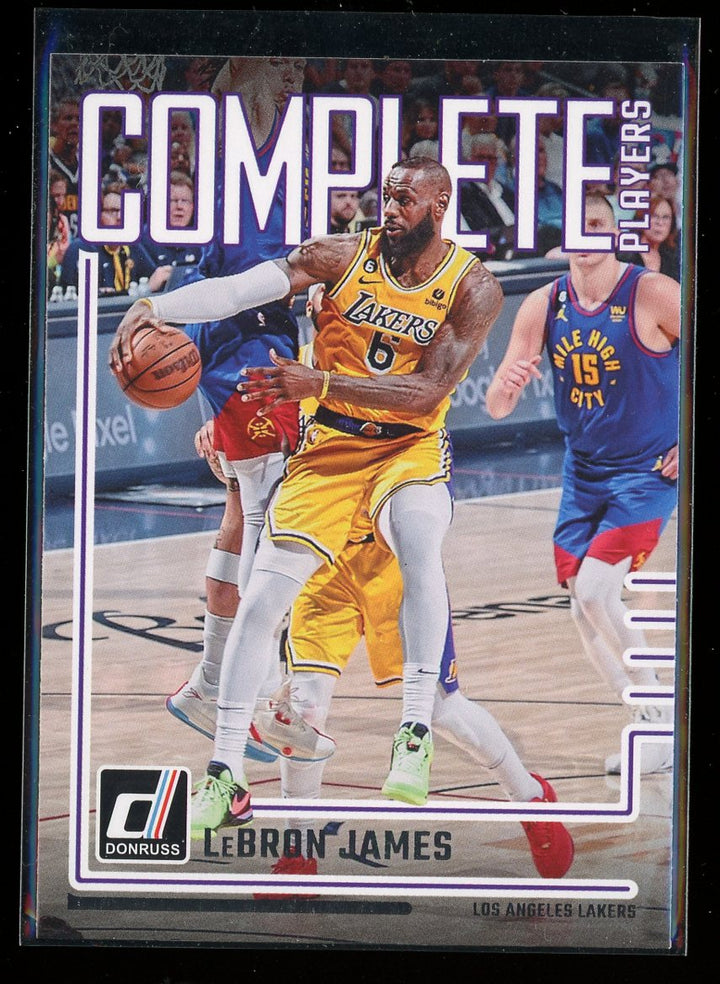 2023-24 Donruss #1 LeBron James Complete Players