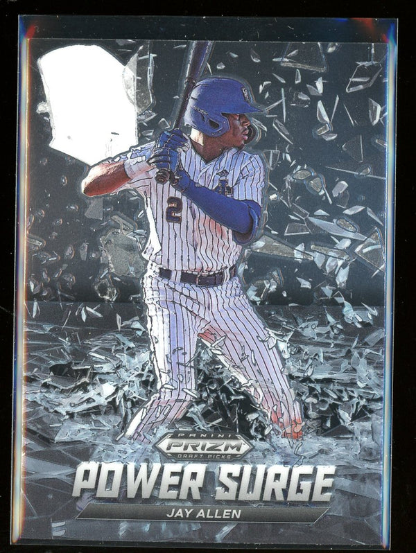 2021 Panini Prizm Draft Picks #PS-JA Jay Allen Power Surge