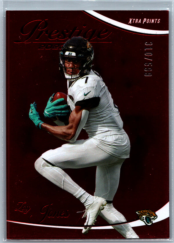 2023 Panini Prestige #141 Zay Jones Xtra Points Red #/599