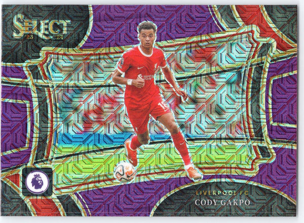 2023-24 Panini Select Premier League #236 Cody Gakpo Purple Mojo