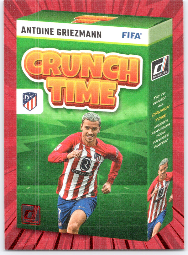 2023-24 Donruss #8 Antoine Griezmann Crunch Time Red