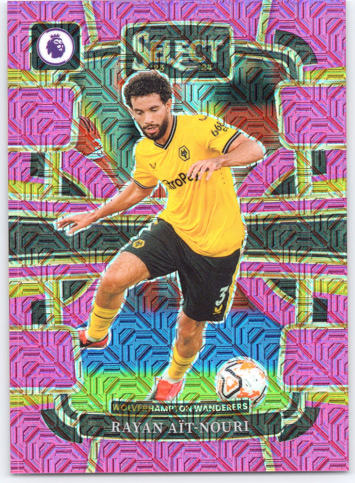 2023-24 Panini Select Premier League #98 Rayan Ait-Nouri Pink Mojo #/325