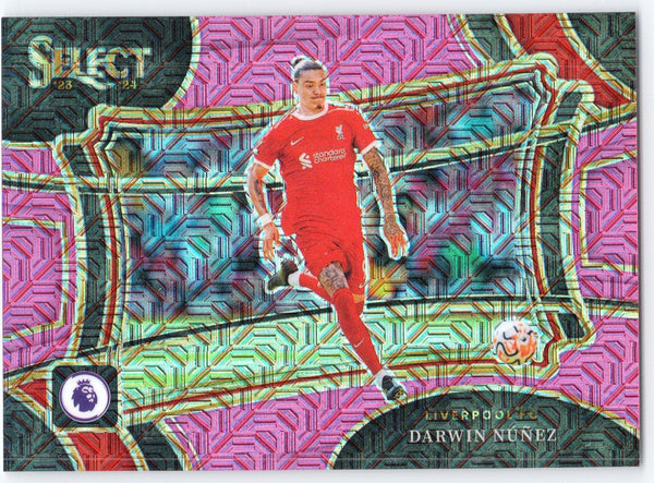 2023-24 Panini Select Premier League #211 Darwin Nunez Pink Mojo #/325