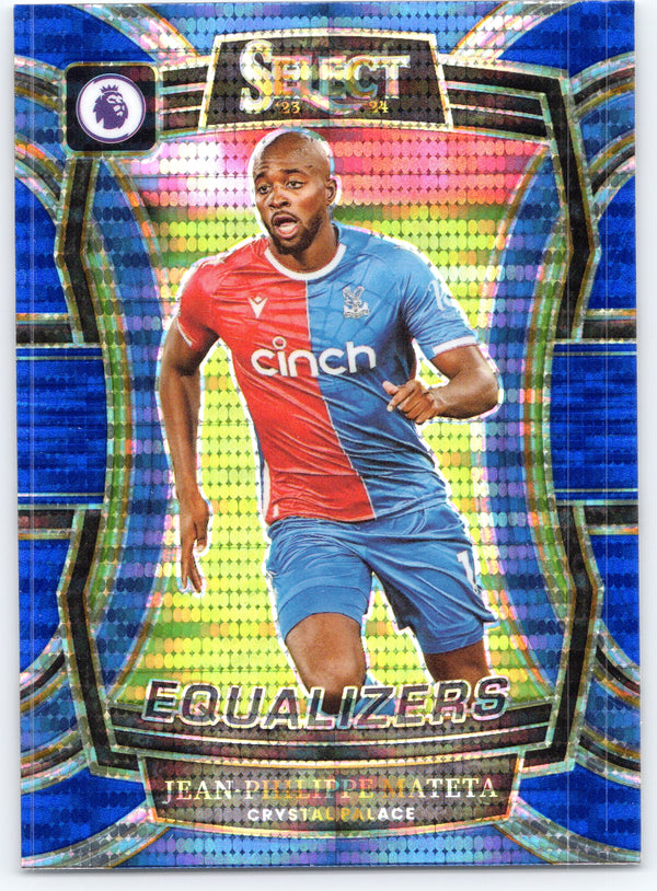 2023-24 Panini Select Premier #8 Jean-Philippe Mateta Equalizers Blue Pulsar