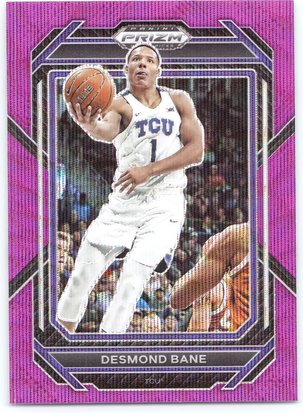 2023 Panini Prizm Draft Picks #90 Desmond Bane Purple Wave