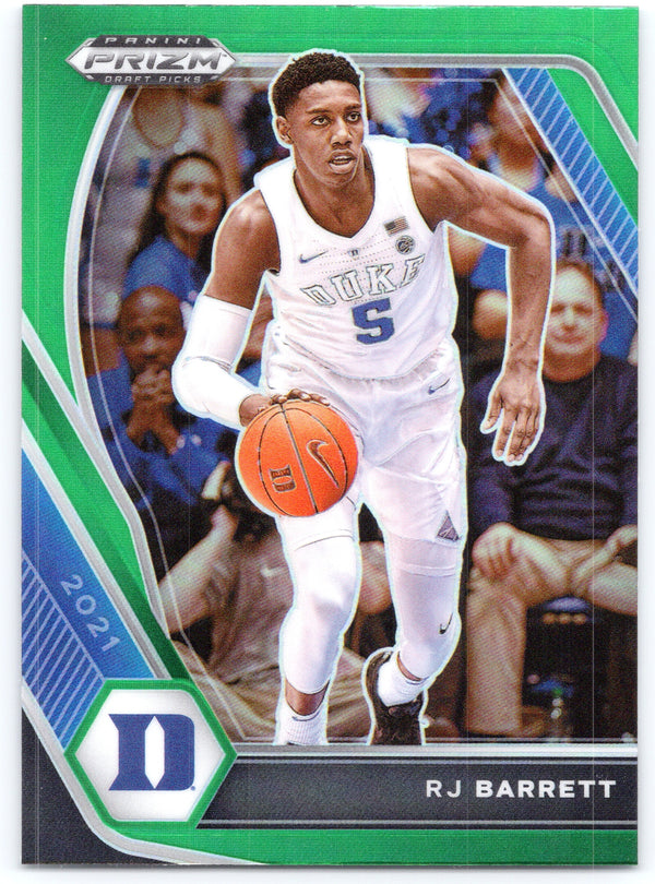 2021 Panini Prizm Draft Picks #95 RJ Barrett Green