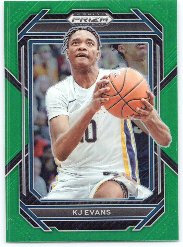 2023 Panini Prizm Draft Picks #14 KJ Evans Green