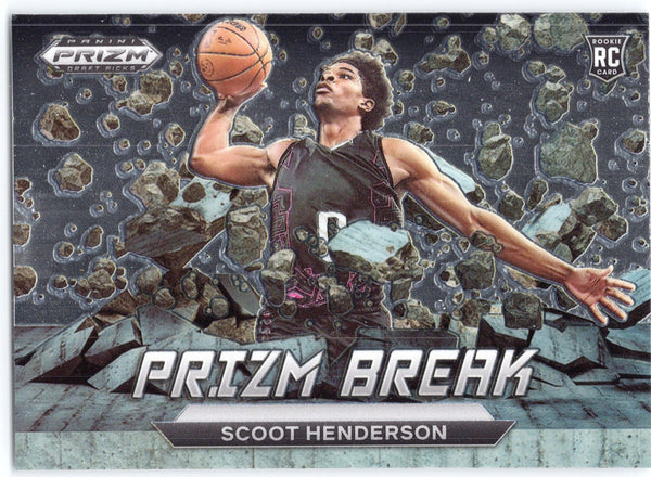 2023 Panini Prizm Draft Picks #20 Scoot Henderson Prizm Break