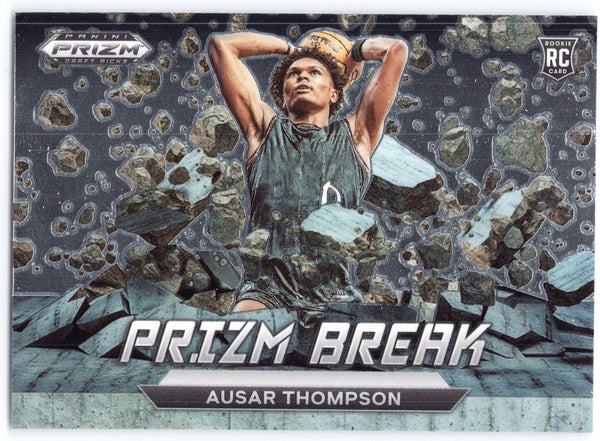 2023 Panini Prizm Draft Picks #11 Ausar Thompson Prizm Break