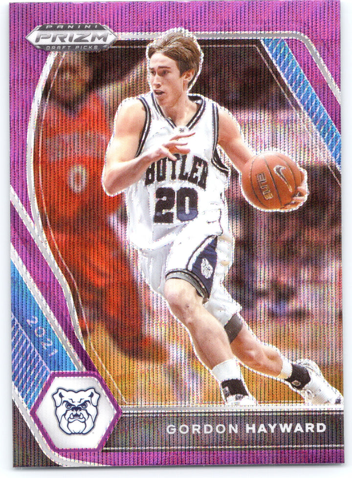 2021 Panini Prizm Draft Picks #99 Gordon Hayward Purple Wave