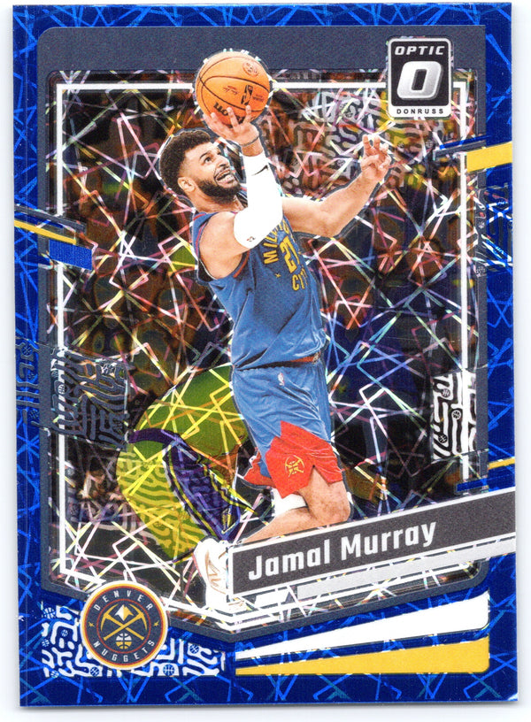 2023-24 Donruss Optic #111 Jamal Murray Blue Velocity