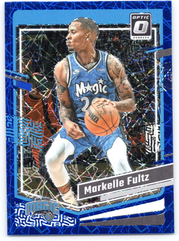 2023-24 Donruss Optic #61 Markelle Fultz Blue Velocity