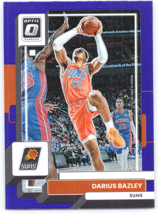 2022-23 Donruss Optic #64 Darius Bazley Purple