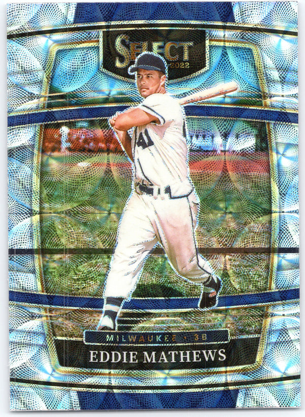 2022 Panini Select #87 Eddie Mathews Scope