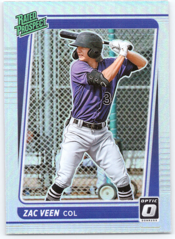 2021 Donruss #RP10 Zac Veen Rated Prospects