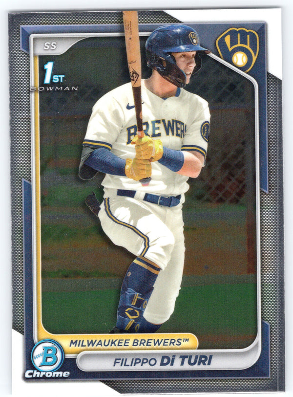 2024 Bowman #BCP-101 Filippo Di Turi Chrome Prospects