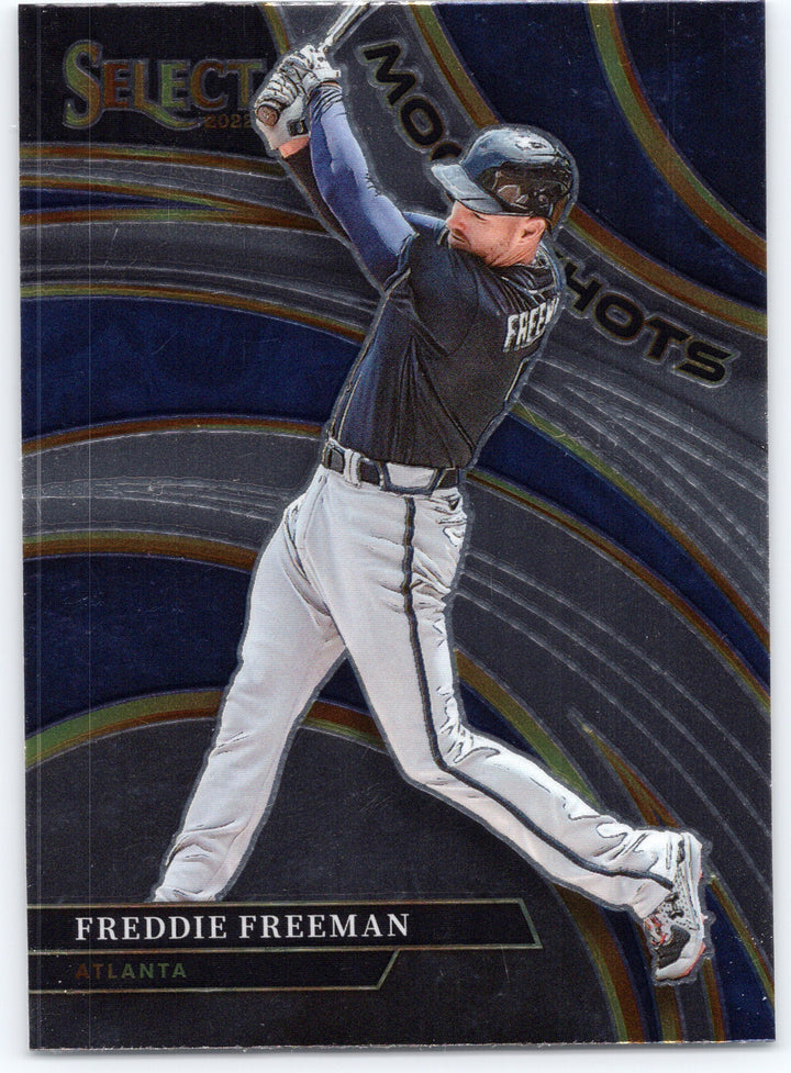 2022 Panini Select #MS4 Freddie Freeman Moon Shots