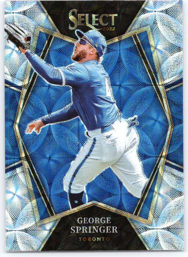 2022 Panini Select #164 George Springer Scope