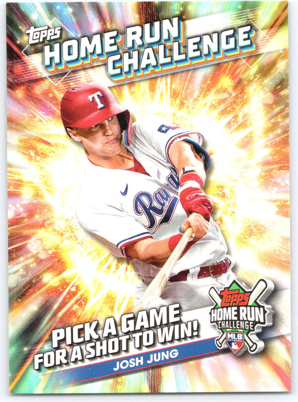 2024 Topps #HRC-26 Josh Jung Home Run Challenge (Series Two)