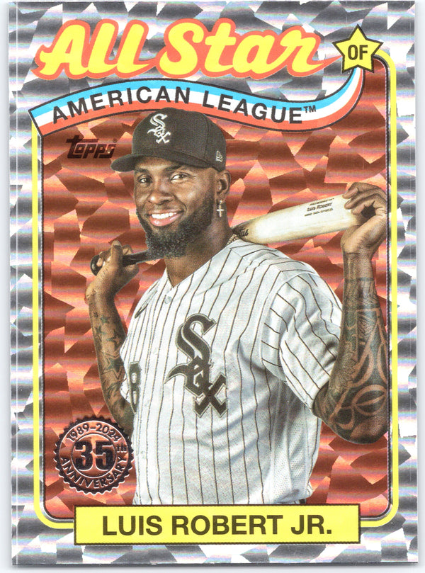 2024 Topps #89ASB-19 Luis Robert Jr. 1989 Topps Baseball 35th Anniversary