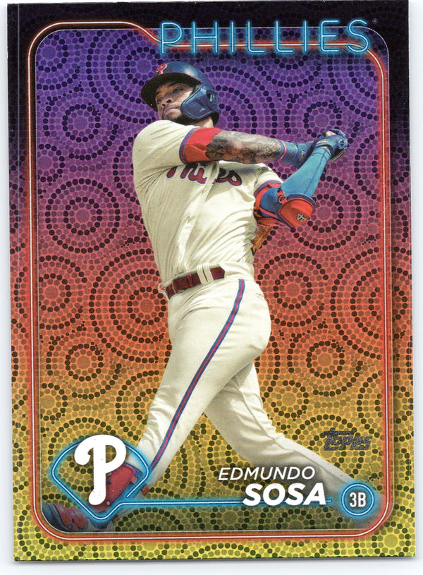 2024 Topps #562 Edmundo Sosa Holiday