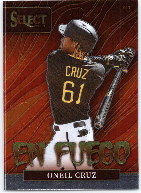 2022 Panini Select #EF1 Oneil Cruz En Fuego