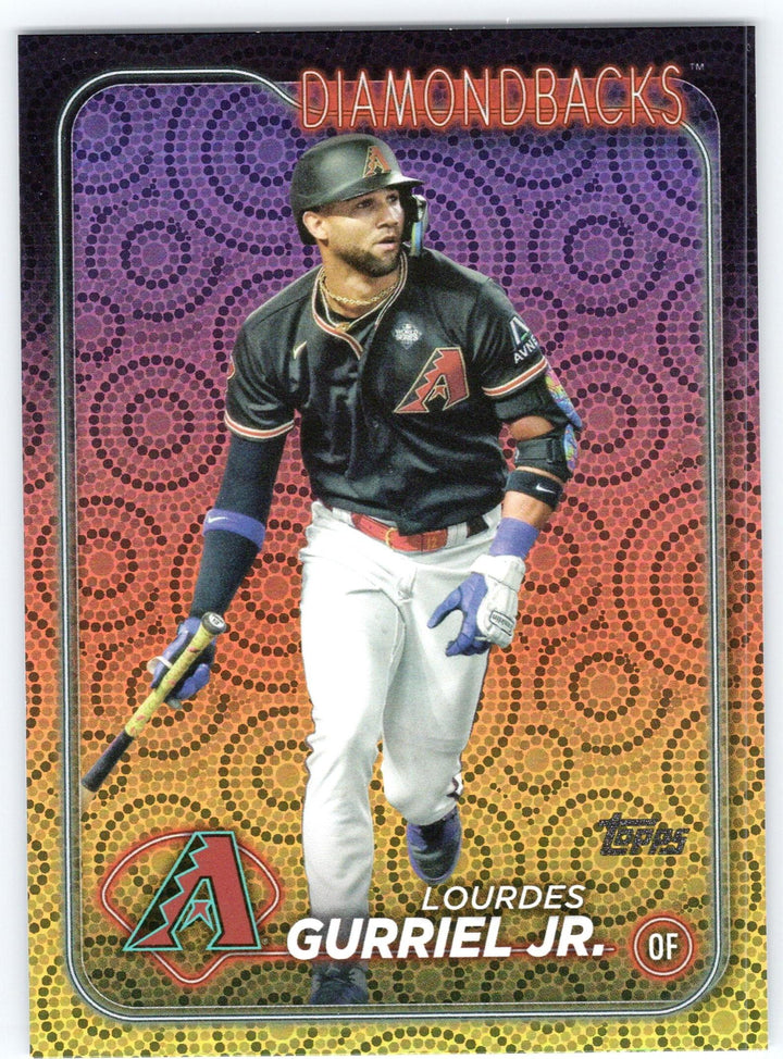 2024 Topps #677 Lourdes Gurriel Jr. Holiday (Series Two)