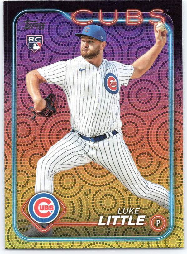 2024 Topps #546 Luke Little Holiday