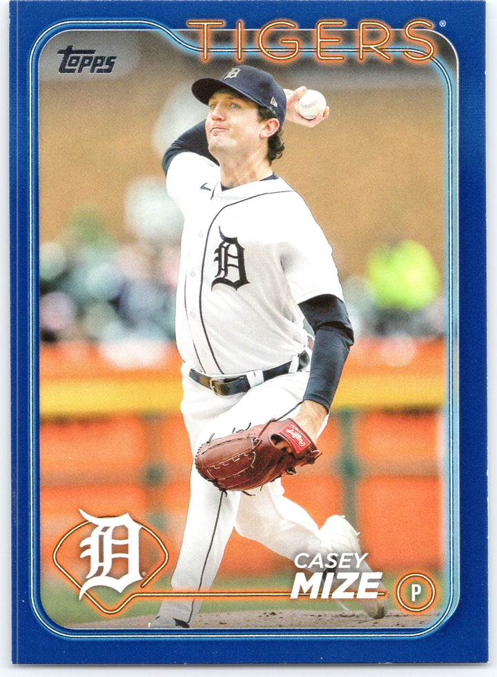 2024 Topps #694 Casey Mize Royal Blue