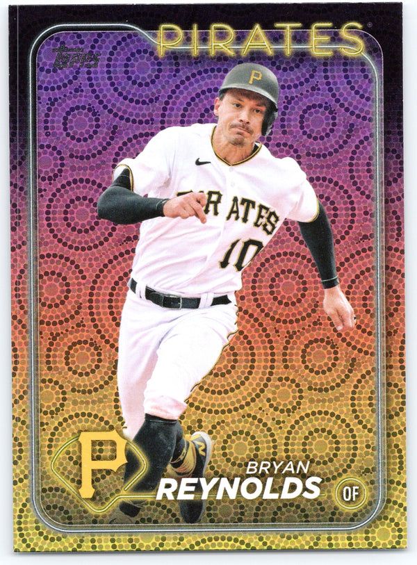 2024 Topps #387 Bryan Reynolds Holiday (Series Two)