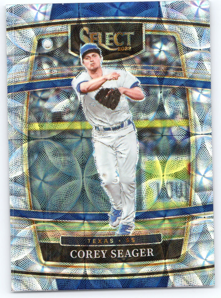 2022 Panini Select #41 Corey Seager Scope